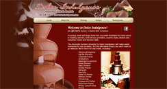 Desktop Screenshot of dolceindulgence.com